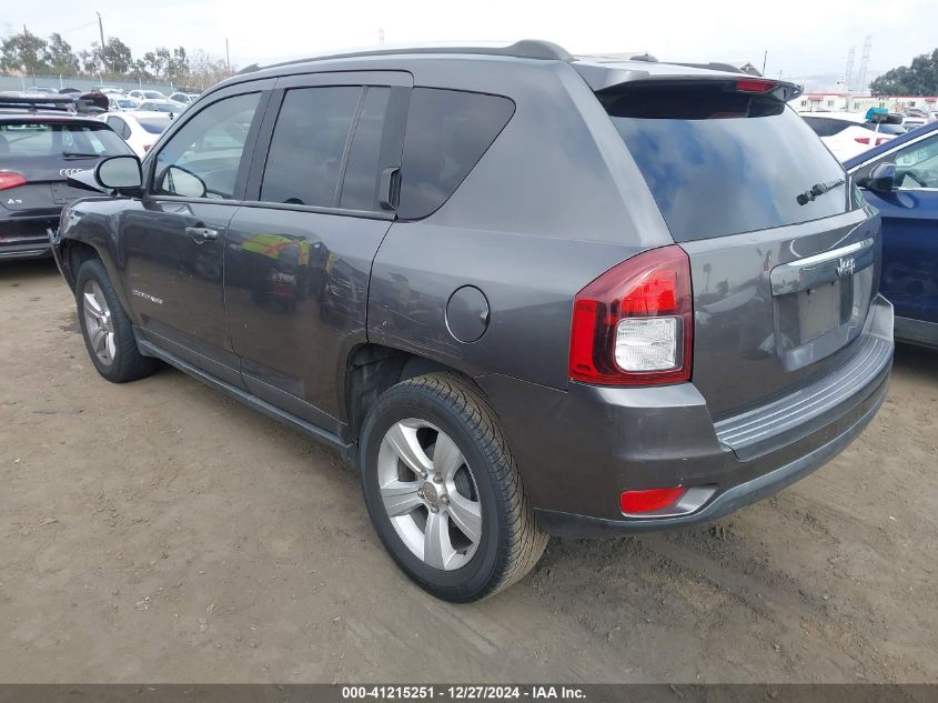 VIN 1C4NJCBB4ED789823 2014 JEEP COMPASS no.3