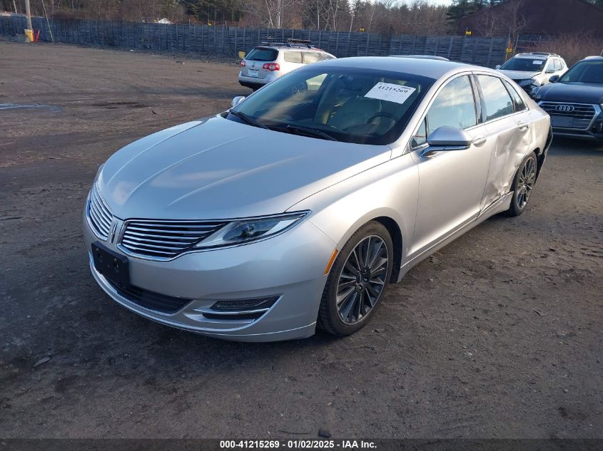 VIN 3LN6L2LU1GR617019 2016 Lincoln Mkz Hybrid no.2