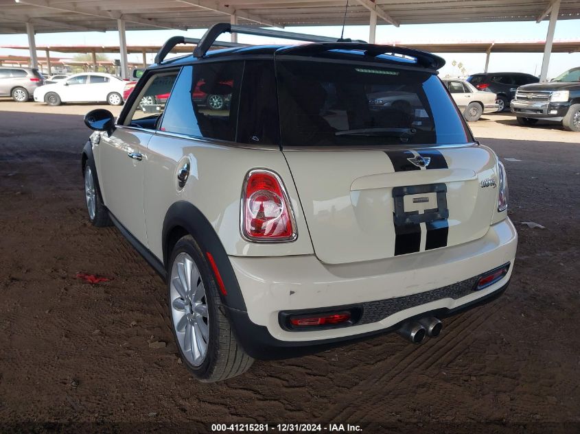 VIN WMWSV3C59DT391136 2013 Mini Hardtop, Cooper S no.3