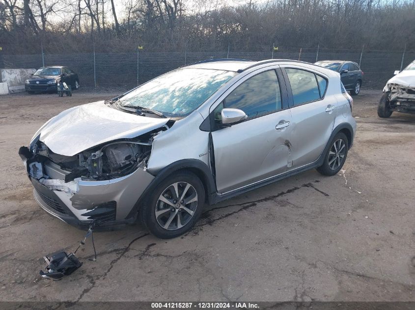 VIN JTDKDTB32J1602478 2018 TOYOTA PRIUS C no.2