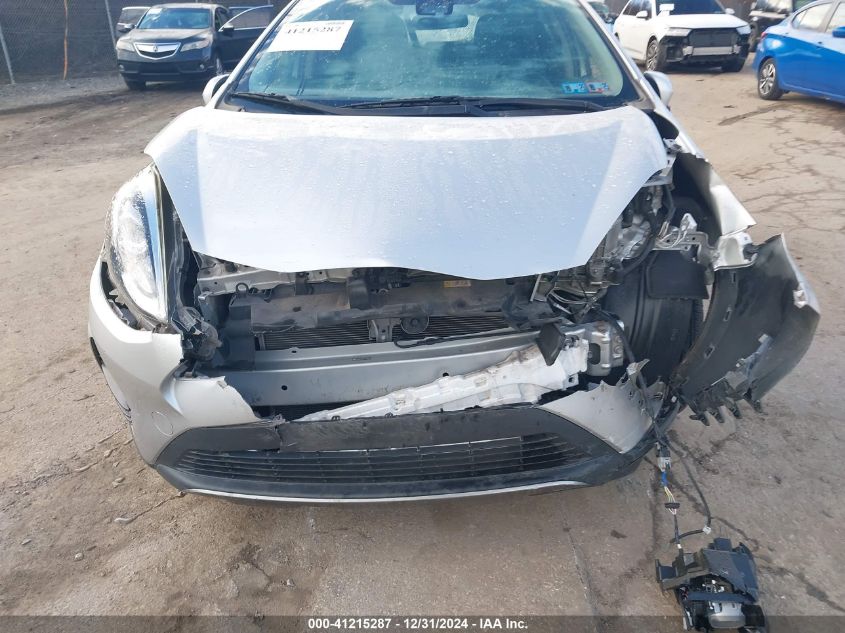 VIN JTDKDTB32J1602478 2018 TOYOTA PRIUS C no.6