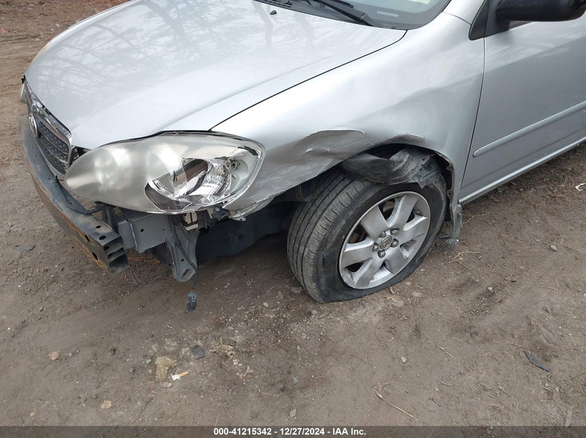 2006 TOYOTA COROLLA VIN: 2T1BR32E36C642106