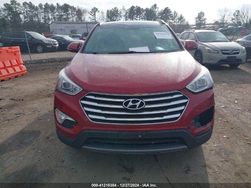 VIN KM8SR4HF9DU019087 2013 Hyundai Santa Fe, Limited no.12