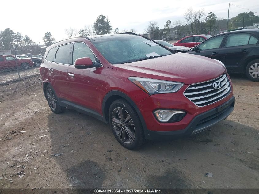 VIN KM8SR4HF9DU019087 2013 Hyundai Santa Fe, Limited no.1