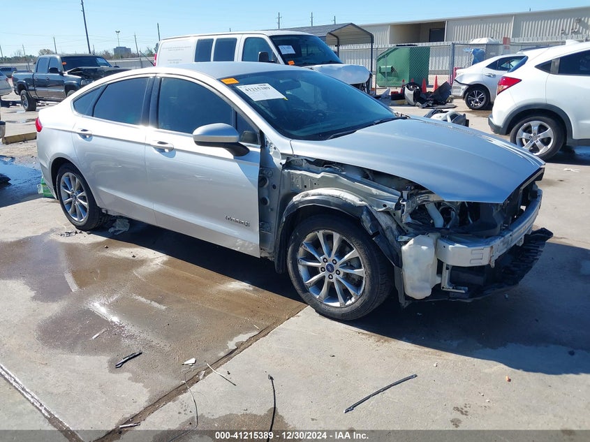 2017 FORD FUSION HYBRID VIN: 3FA6P0LU2HR380786