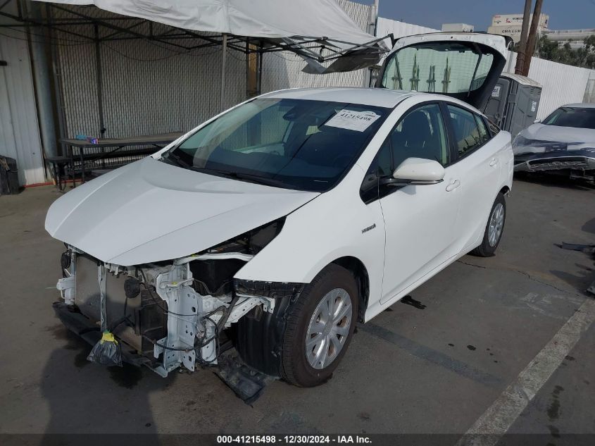 VIN JTDKARFU1L3110191 2020 Toyota Prius, LE no.2