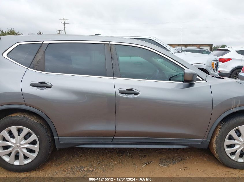 2017 Nissan Rogue S VIN: KNMAT2MT3HP574896 Lot: 41215512