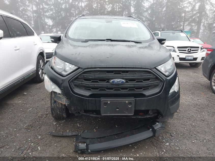 2019 Ford Ecosport Ses VIN: MAJ6S3JL4KC309329 Lot: 41215534