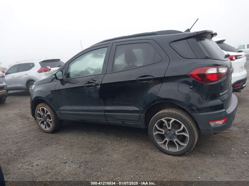 2019 Ford Ecosport Ses VIN: MAJ6S3JL4KC309329 Lot: 41215534