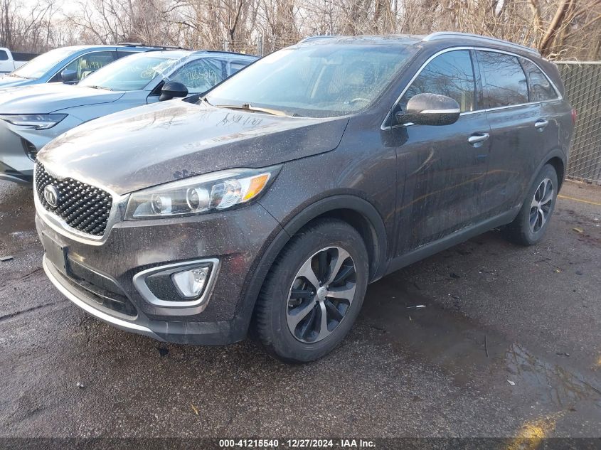 VIN 5XYPH4A14HG295048 2017 KIA Sorento, 2.0T Ex no.2