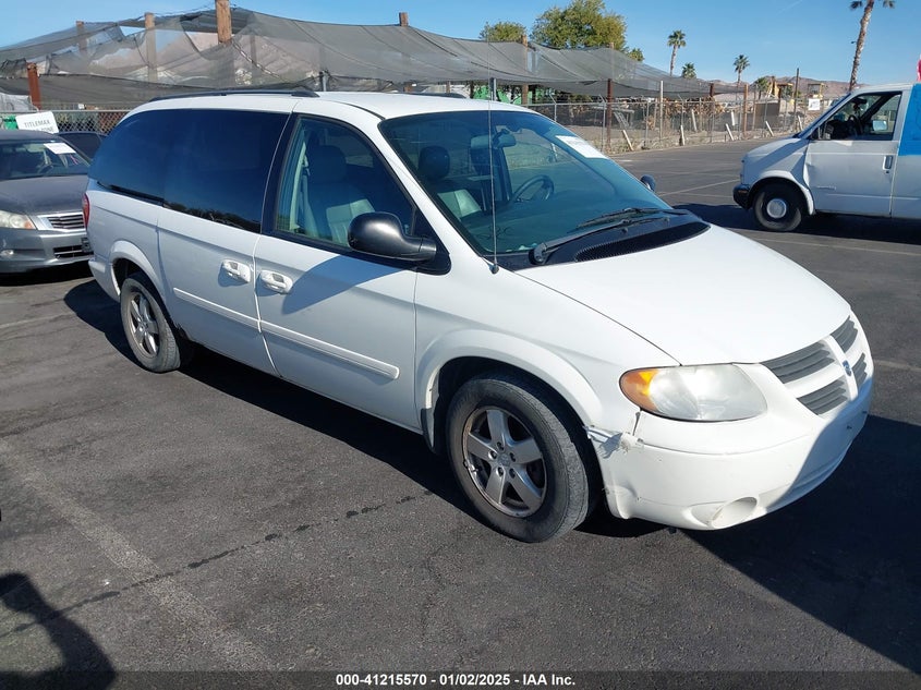 2007 DODGE GRAND CARAVAN VIN: 2D4GP44L87R344894