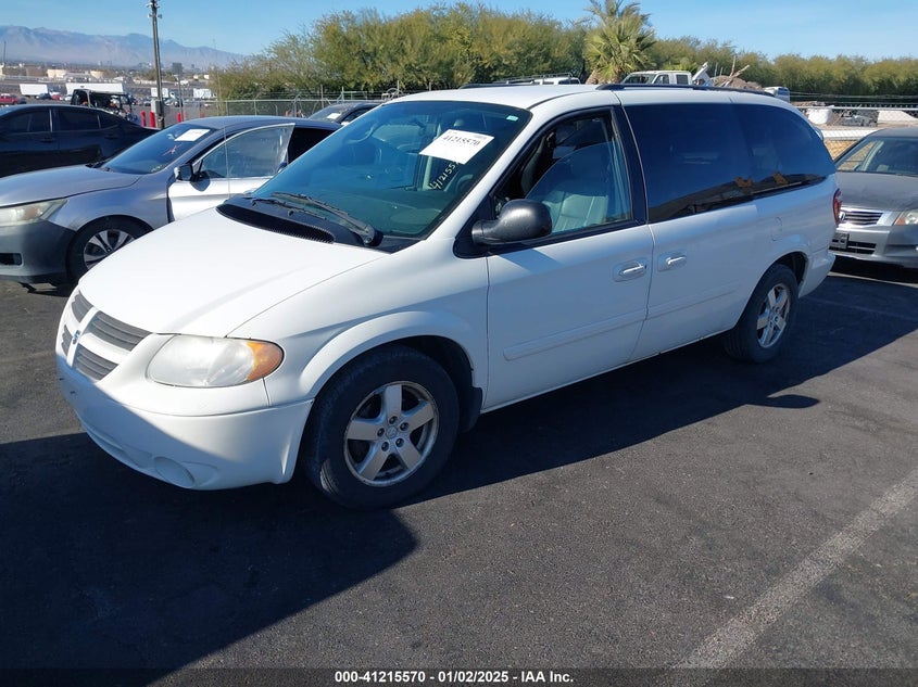 2007 DODGE GRAND CARAVAN VIN: 2D4GP44L87R344894