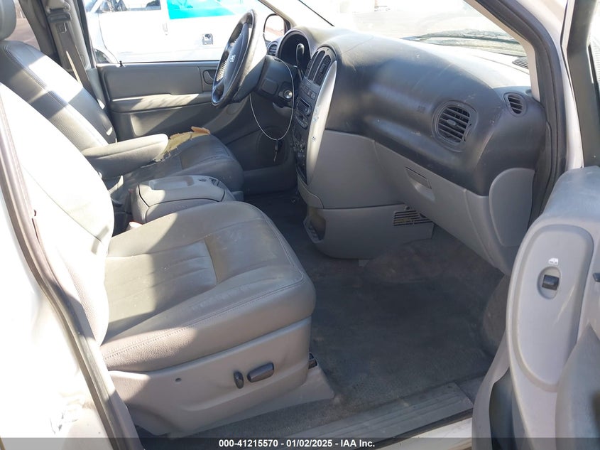 2007 DODGE GRAND CARAVAN VIN: 2D4GP44L87R344894
