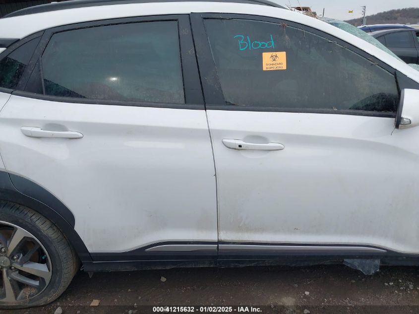 2021 Hyundai Kona Ultimate VIN: KM8K5CA58MU721649 Lot: 41215632