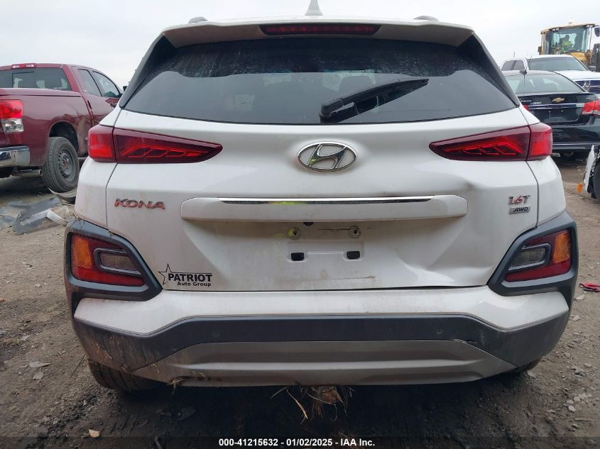 2021 Hyundai Kona Ultimate VIN: KM8K5CA58MU721649 Lot: 41215632