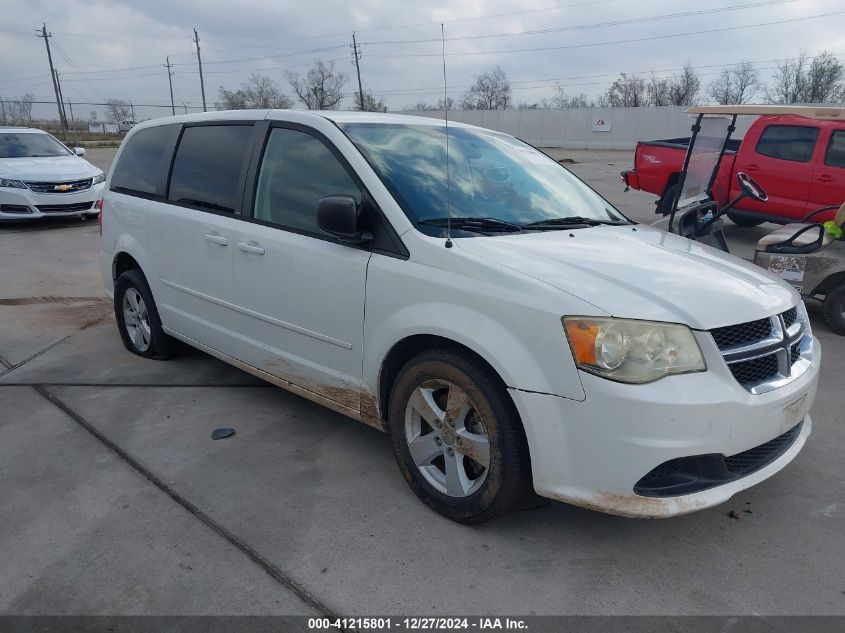 VIN 2C4RDGBGXDR723218 2013 DODGE GRAND CARAVAN no.1