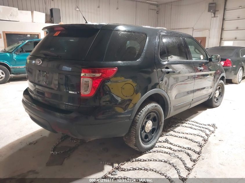 VIN 1FM5K8AR5FGA28500 2015 Ford Utility Police Inte... no.4