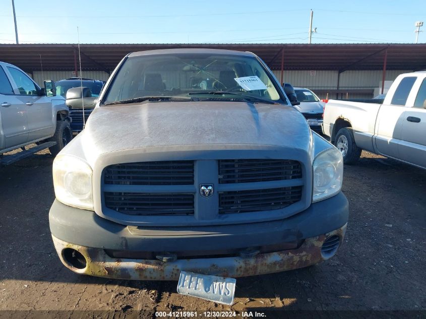 2007 Dodge Ram 1500 St VIN: 1D7HU18P77J598189 Lot: 41215961