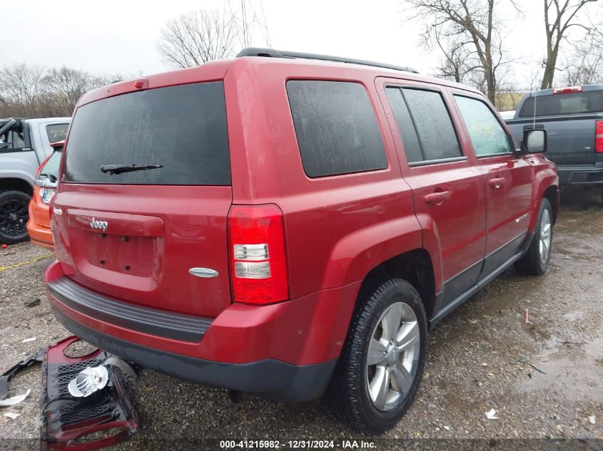 VIN 1C4NJPFB0ED869993 2014 Jeep Patriot, Latitude no.4