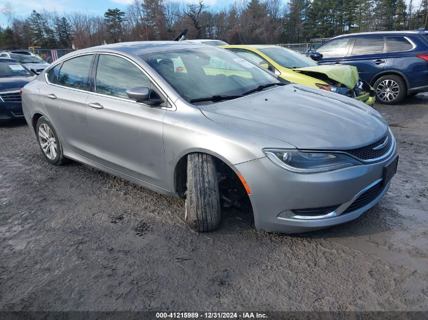 VIN 1C3CCCAB8GN115274 2016 CHRYSLER 200 no.1