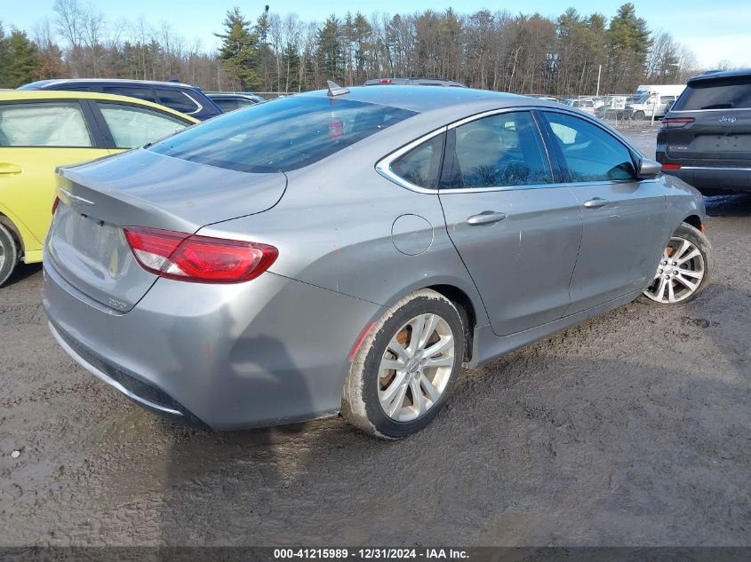 VIN 1C3CCCAB8GN115274 2016 CHRYSLER 200 no.4