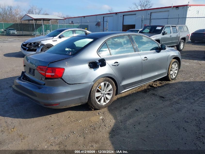 VIN 3VWD17AJ6FM284011 2015 Volkswagen Jetta, 1.8T Se no.4