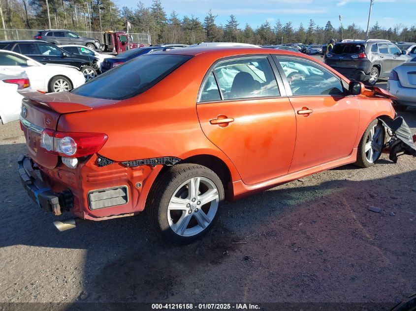 VIN 2T1BU4EE6DC098701 2013 Toyota Corolla, S Specia... no.4