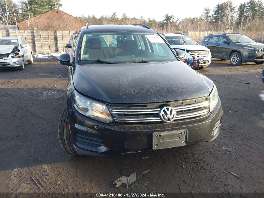 2017 Volkswagen Tiguan S/Limited VIN: WVGBV7AX4HK053973 Lot: 41216188