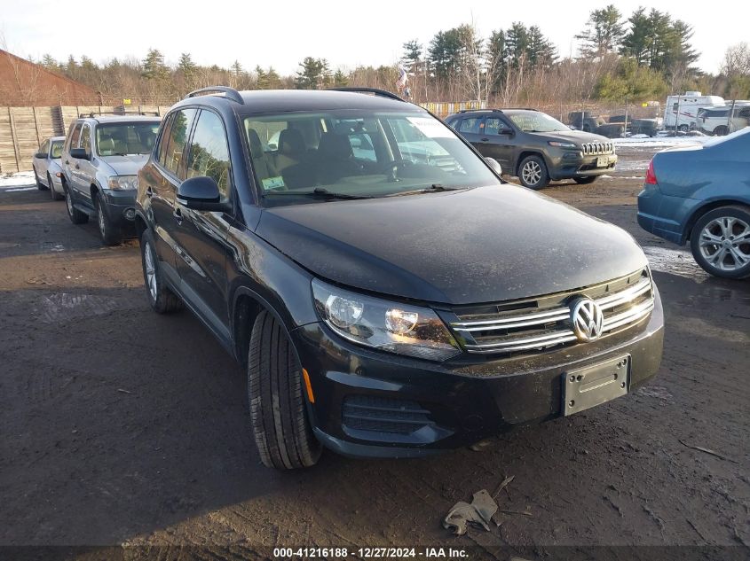 2017 Volkswagen Tiguan S/Limited VIN: WVGBV7AX4HK053973 Lot: 41216188