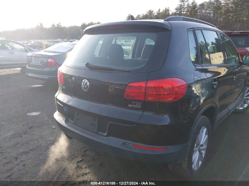 2017 Volkswagen Tiguan S/Limited VIN: WVGBV7AX4HK053973 Lot: 41216188