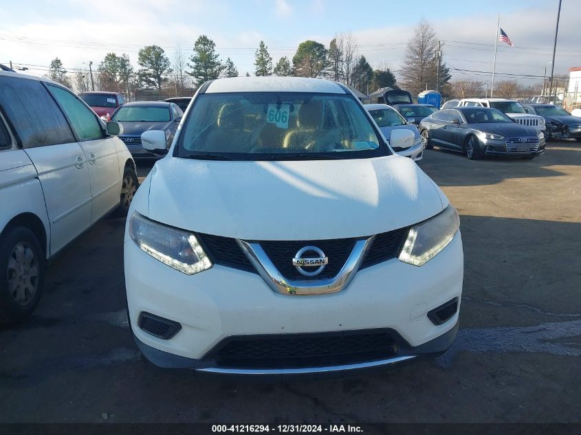 VIN KNMAT2MV3FP590319 2015 Nissan Rogue, S no.12