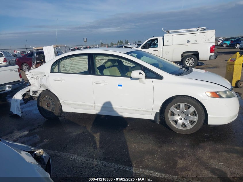 2008 HONDA CIVIC VIN: 2HGFA165X8H347778