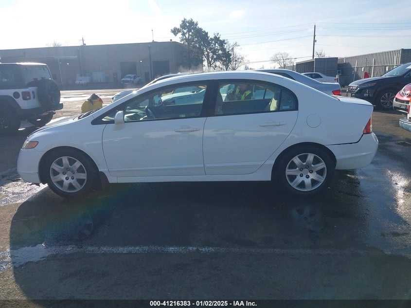 2008 HONDA CIVIC VIN: 2HGFA165X8H347778