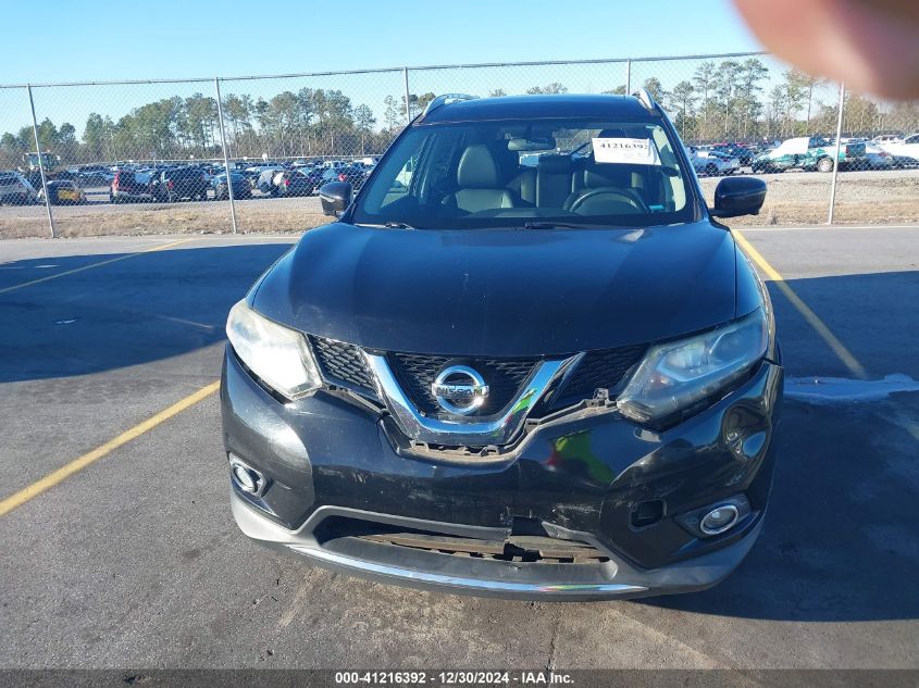 VIN 5N1AT2MT6GC888480 2016 Nissan Rogue, SL no.12