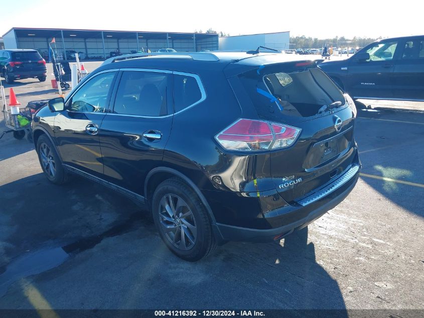 VIN 5N1AT2MT6GC888480 2016 Nissan Rogue, SL no.3