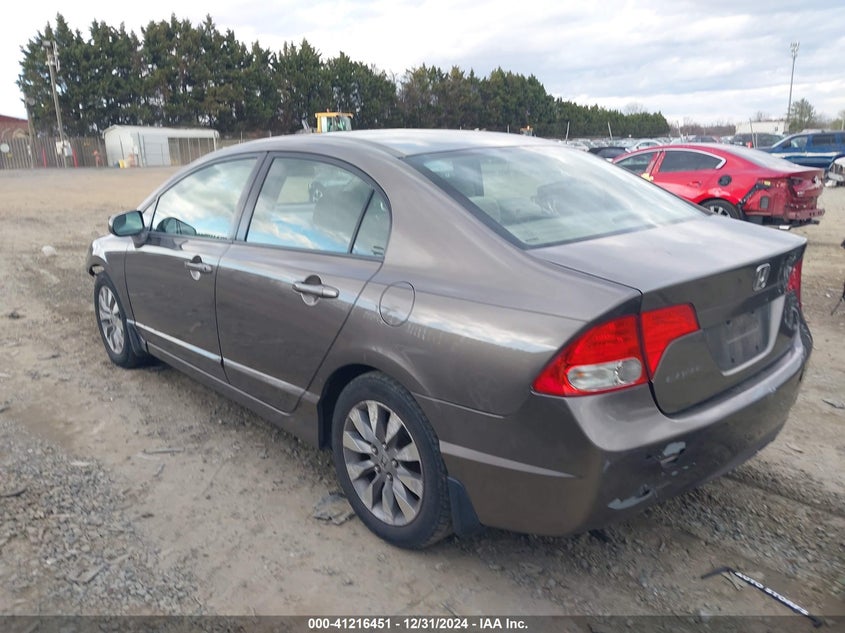 2009 HONDA CIVIC VIN: 2HGFA165X9H525464