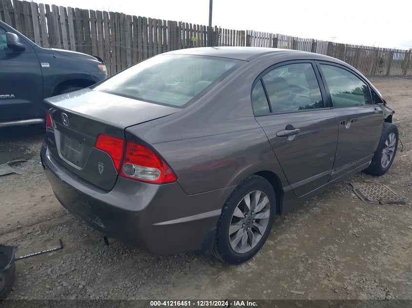 2009 HONDA CIVIC VIN: 2HGFA165X9H525464