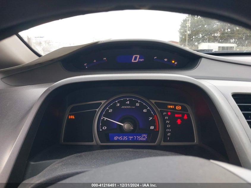2009 HONDA CIVIC VIN: 2HGFA165X9H525464