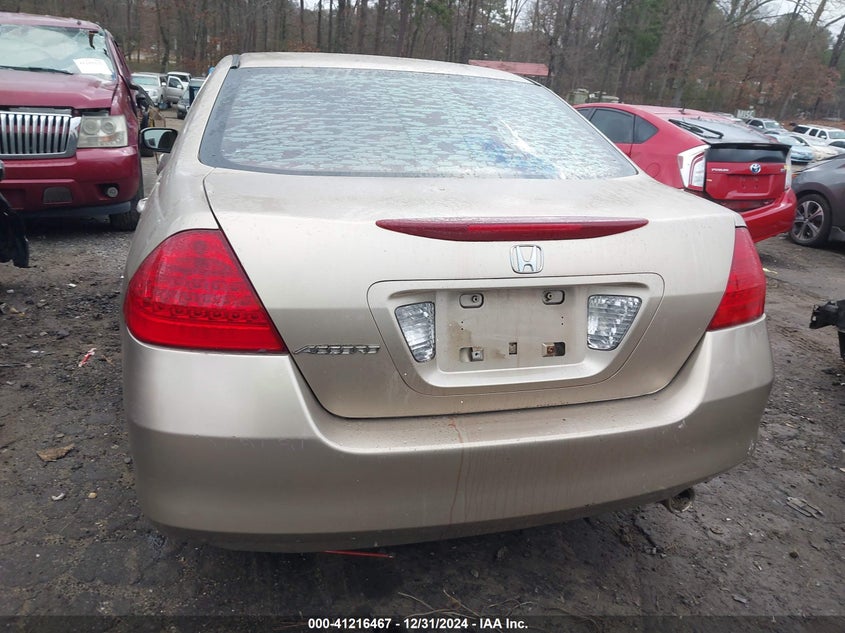 2006 HONDA ACCORD VIN: 1HGCM56466A110175