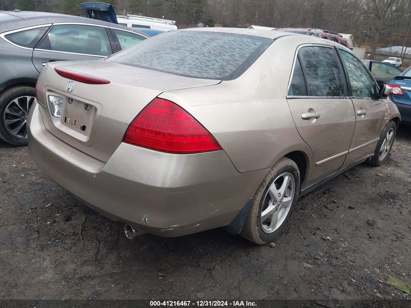 2006 HONDA ACCORD VIN: 1HGCM56466A110175