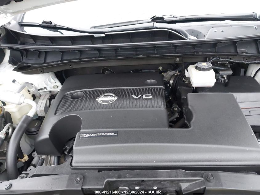 2019 Nissan Murano Sv VIN: 5N1AZ2MS5KN127913 Lot: 41216480