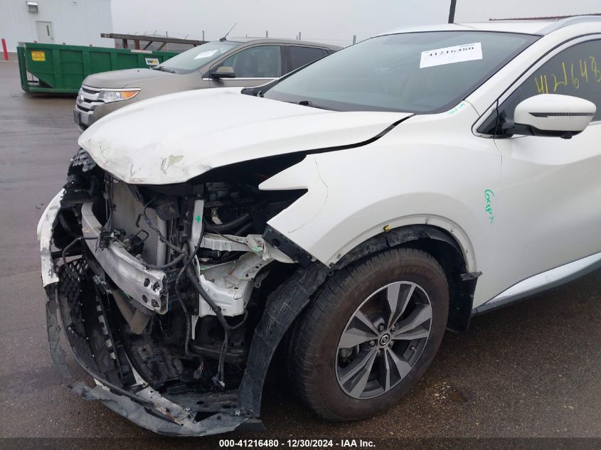 2019 Nissan Murano Sv VIN: 5N1AZ2MS5KN127913 Lot: 41216480
