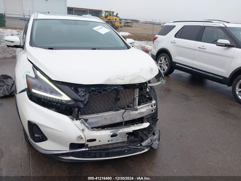 2019 Nissan Murano Sv VIN: 5N1AZ2MS5KN127913 Lot: 41216480