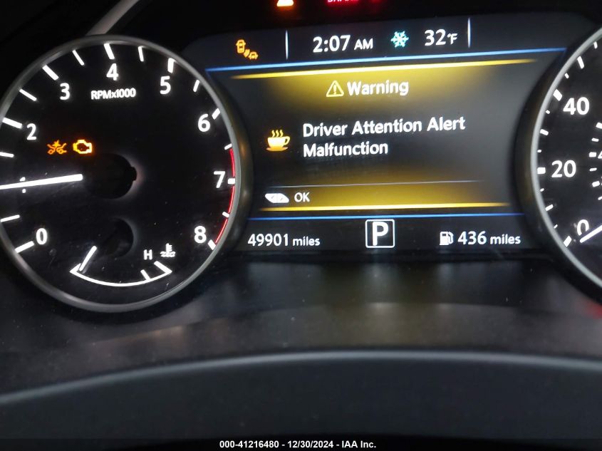 2019 Nissan Murano Sv VIN: 5N1AZ2MS5KN127913 Lot: 41216480