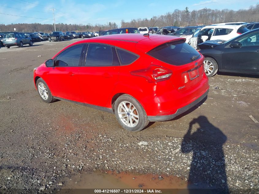 VIN 1FADP3K24FL372287 2015 Ford Focus, SE no.3