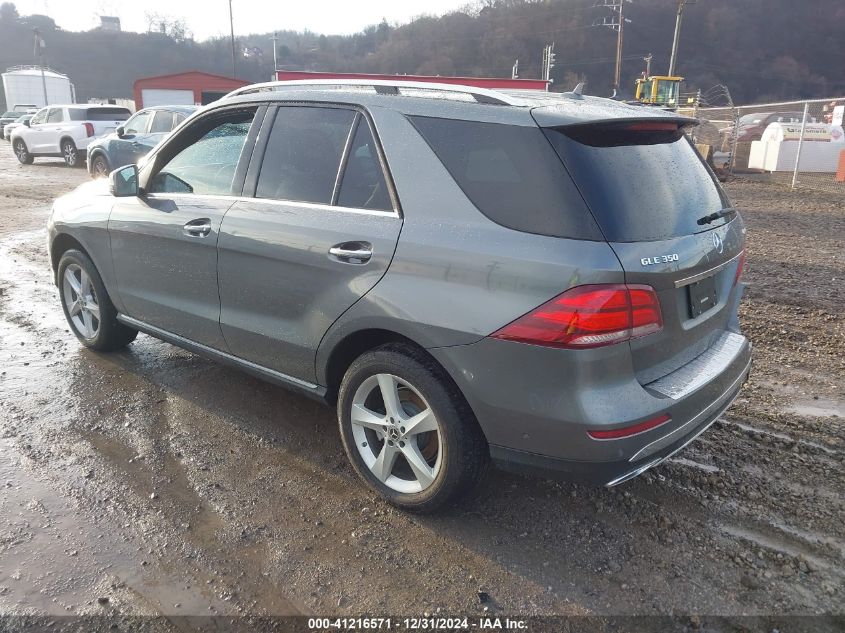 VIN 4JGDA5HB4JB139809 2018 Mercedes-Benz GLE 350, 4... no.3