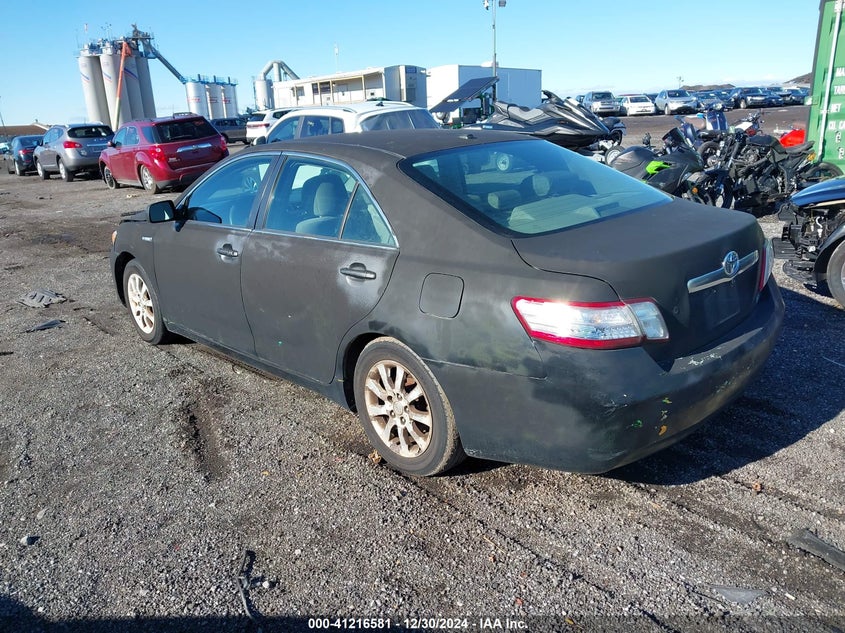 2011 TOYOTA CAMRY HYBRID VIN: 4T1BB3EK1BU130729
