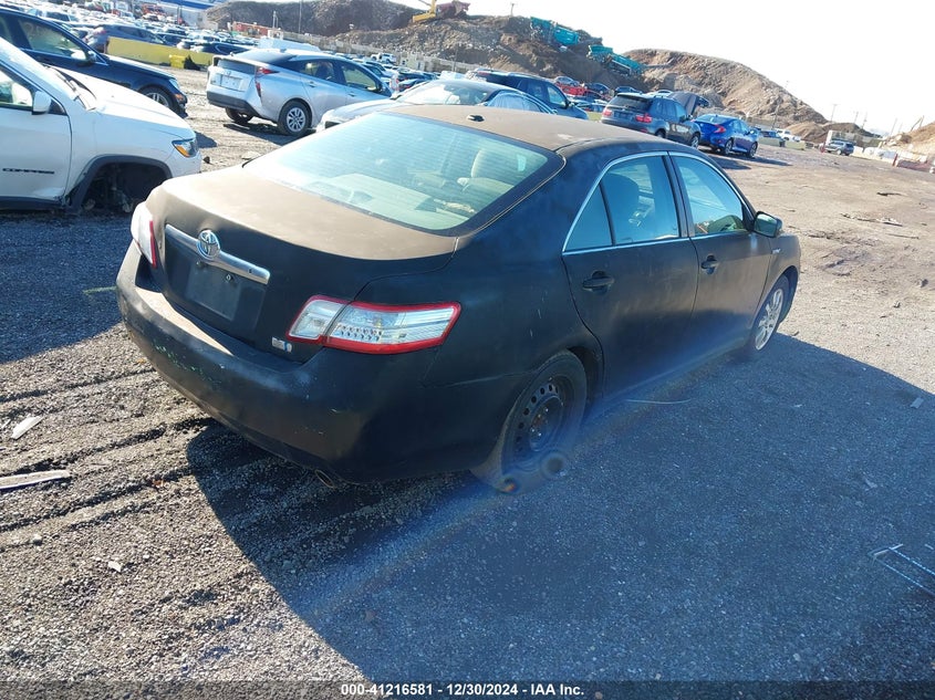 2011 TOYOTA CAMRY HYBRID VIN: 4T1BB3EK1BU130729