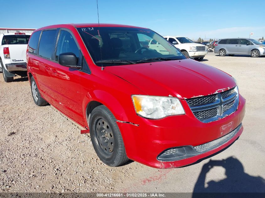 VIN 2C4RDGBG6GR228180 2016 DODGE GRAND CARAVAN no.1