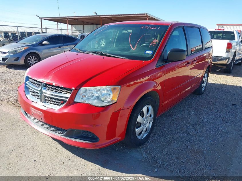 VIN 2C4RDGBG6GR228180 2016 DODGE GRAND CARAVAN no.2